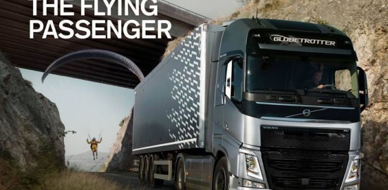 The Flying Passenger / Volvo Trucks / F&B